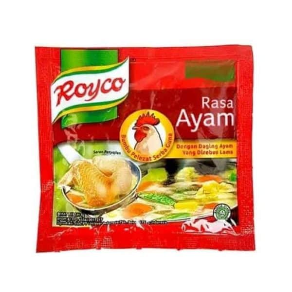 Penyedap Rasa Royco Rasa Ayam Sachet 12x8/9gr