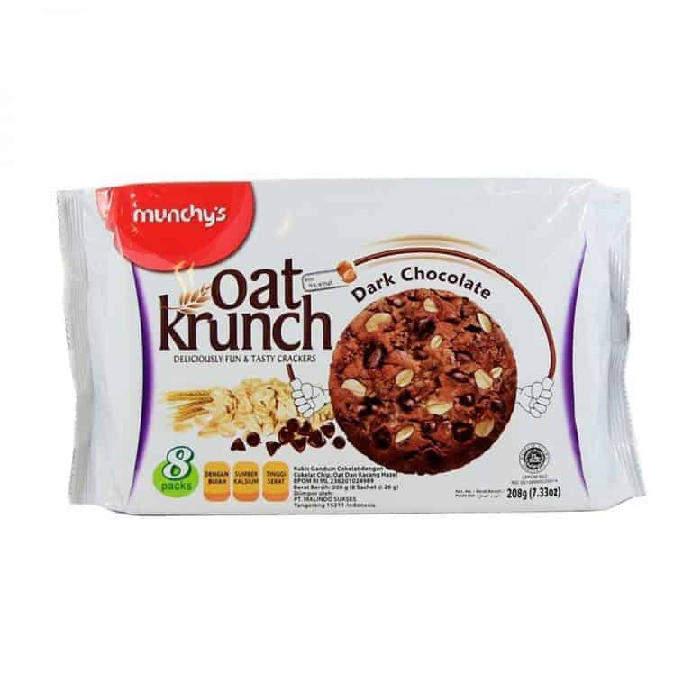 oat krunch dark chocolate isi 8pack 208gr – Pasar Segar