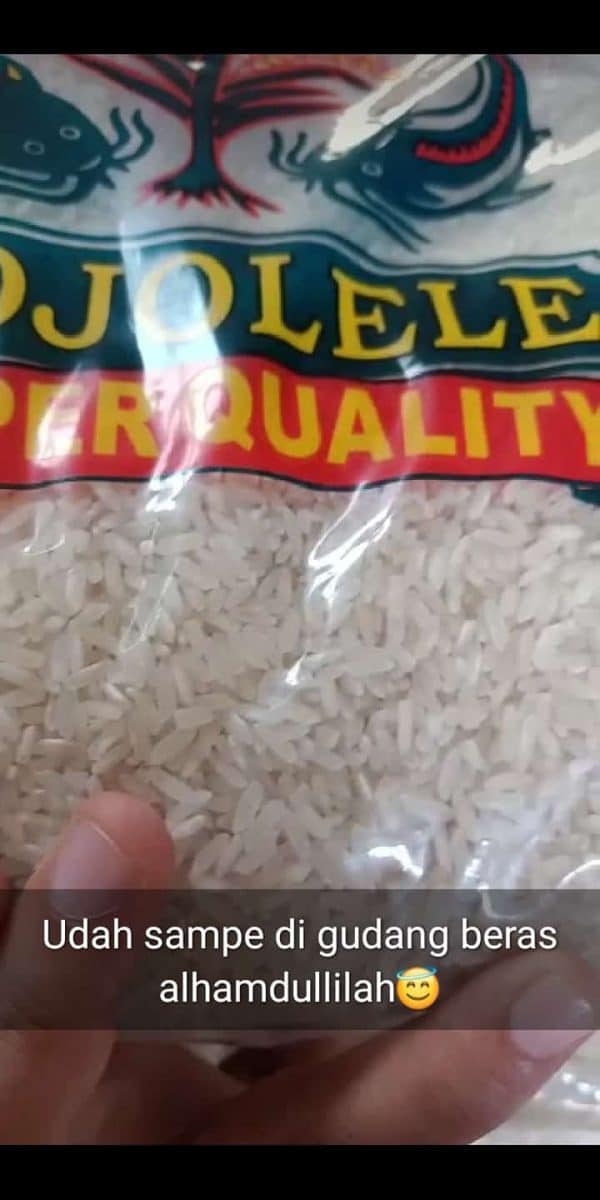 Beras Kepala Rojo Lele
