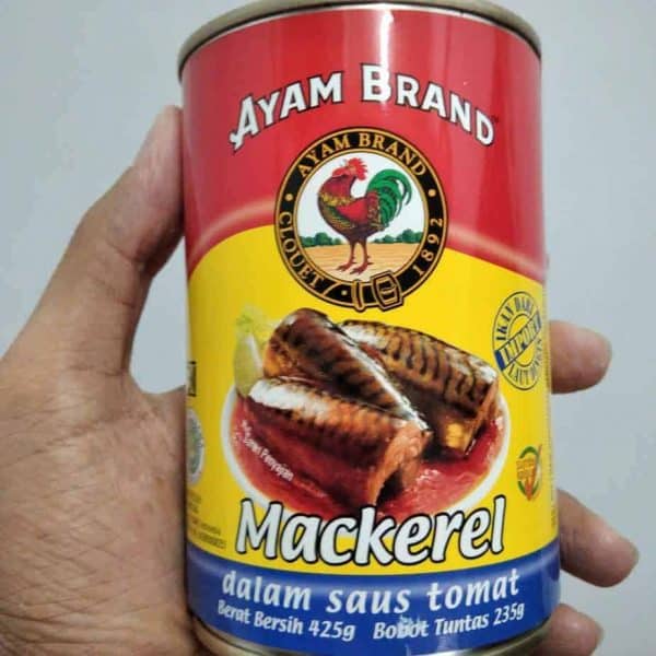 Ayam Brand Mackerel Saos Tomat 425gr