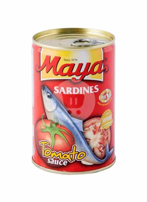 Maya Sardines Saus Tomat 155 g