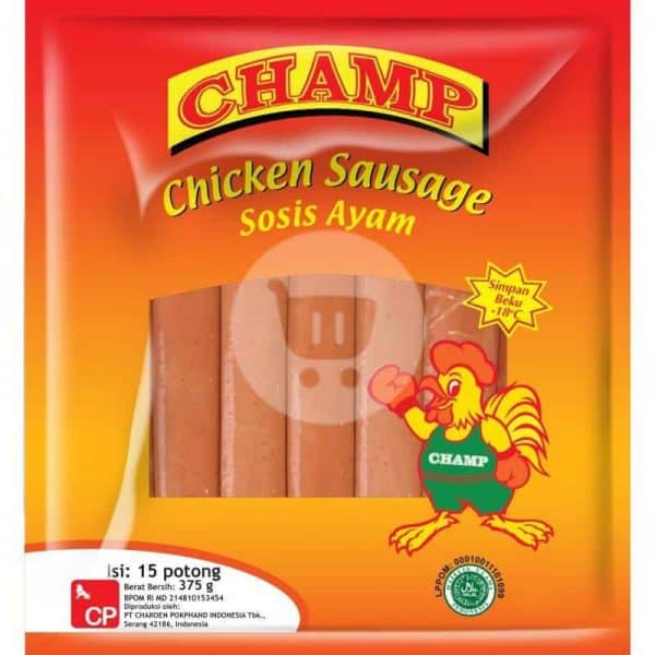 Champ Sosis Ayam 15 Potong 375 g