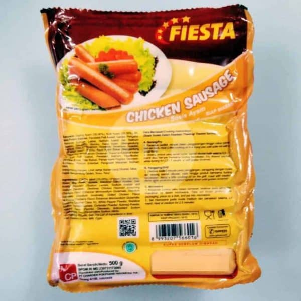 Fiesta Chicken Sausage Sosis Ayam 15 Pcs