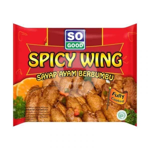 So Good Ayam Spicy Wing 400 g