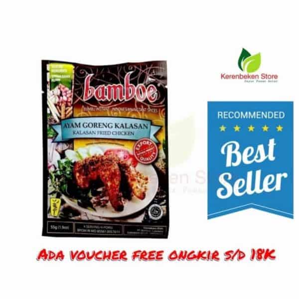 bamboe bumbu instan ayam goreng kalasan 55gr