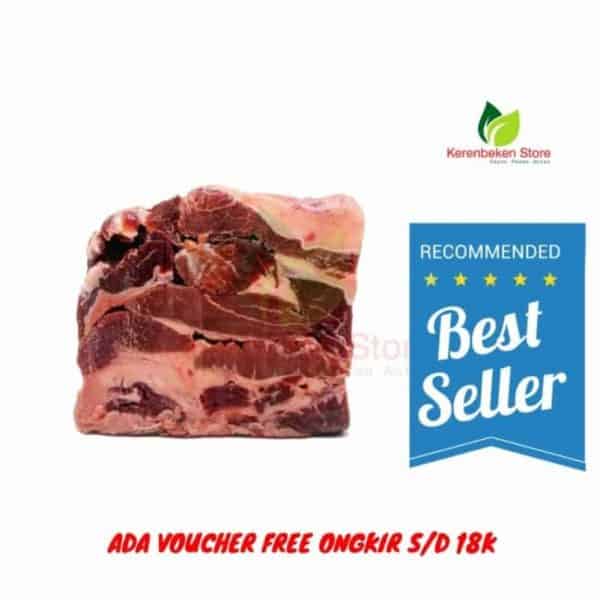 Head Meat / Tetelan Daging Kepala Sapi per 250gr