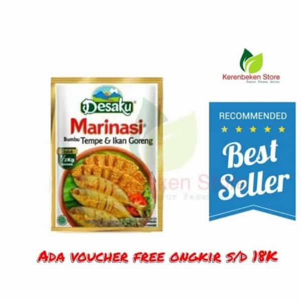 desaku marinasi tempe & ikan goreng 15gr
