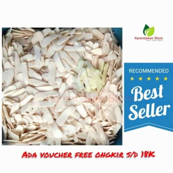 kerupuk ikan tenggiri mentah per 250gr