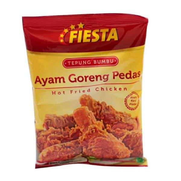Fiesta tepung Bumbu ayam goreng pedas 80gr