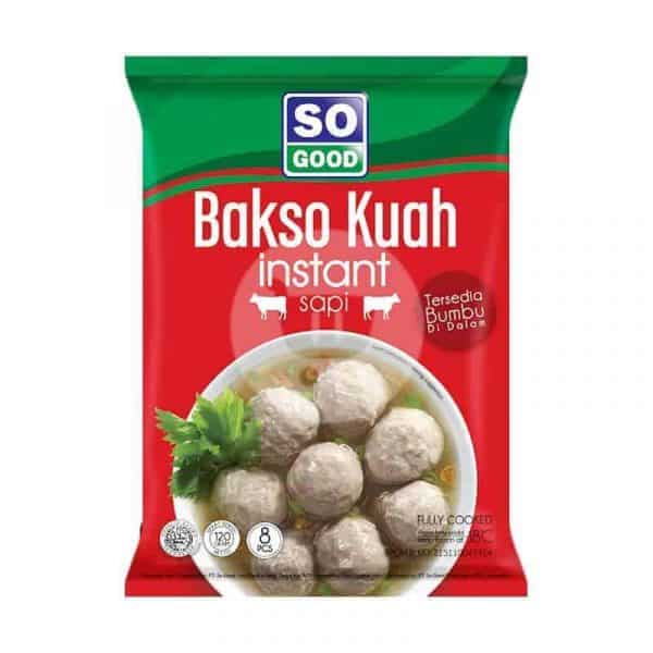 So Good Bakso Kuah Instant Sapi 120 G – Pasar Segar