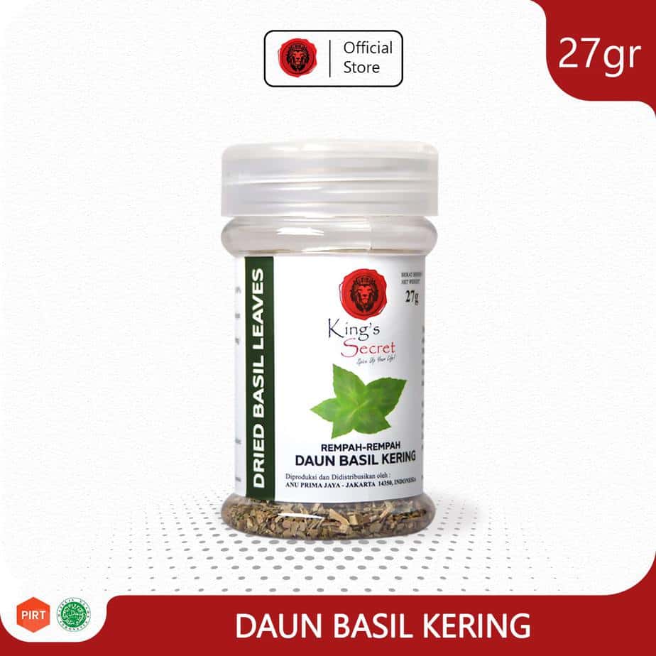 King s Secret Dried Basil Leaves Pasar Segar