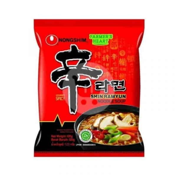 Nongshim Mie Shin Ramyun Noodle Instant Soup Korea 120 g