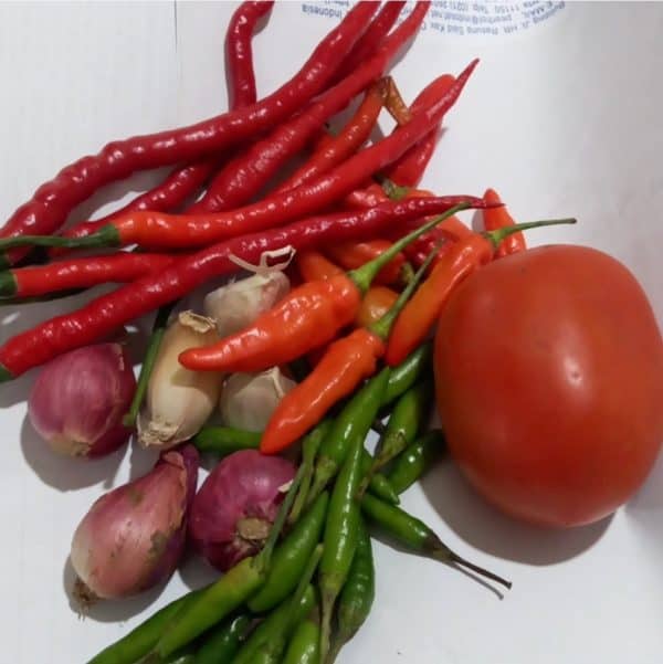 sambelan merah 1 paket