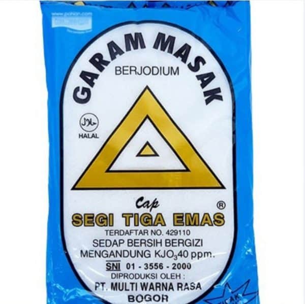garam masak segitiga mas 250 g