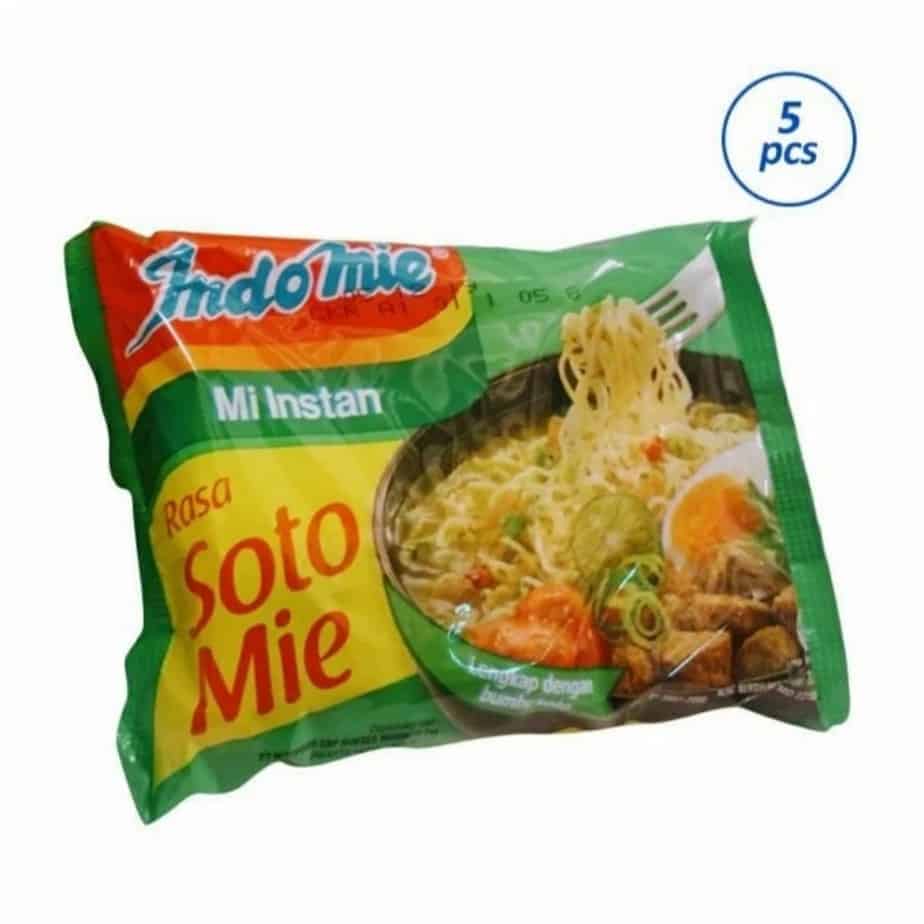 Indomie instan soto ayam