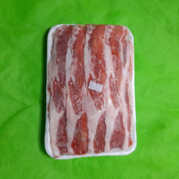 AUS Shortplate slice beef 500g